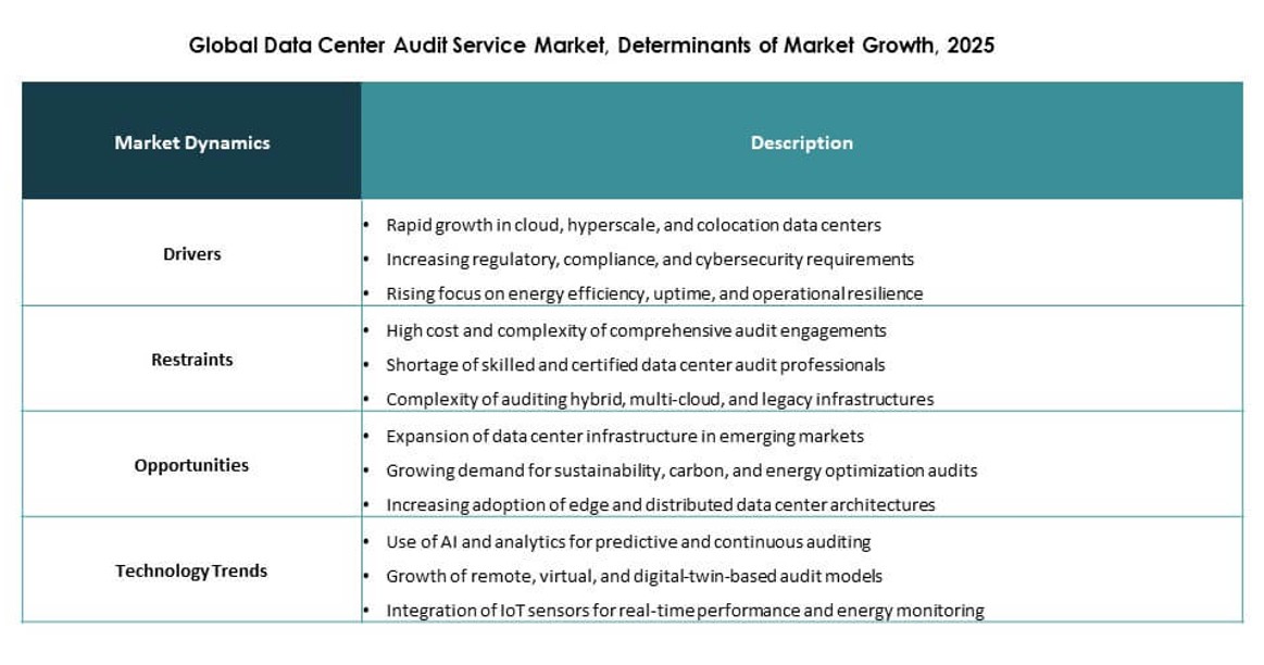 Data Center Audit Service Market Report