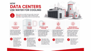 How data centers use water for cooling