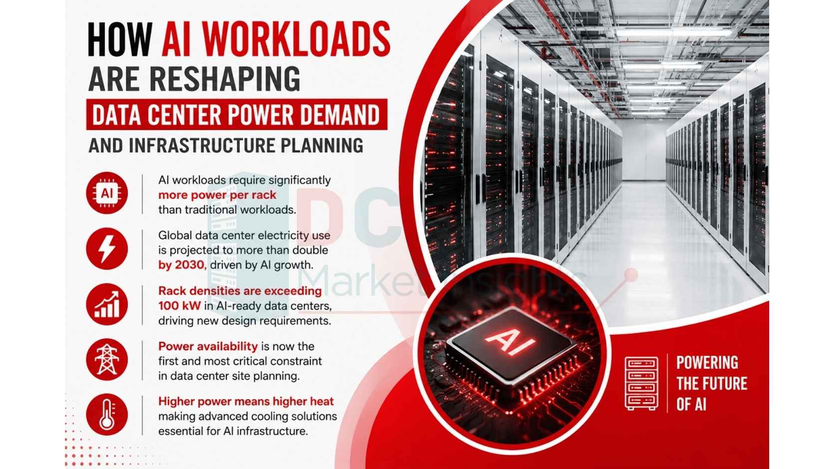 How AI workloads are reshaping data center power demand and infrastructure planning