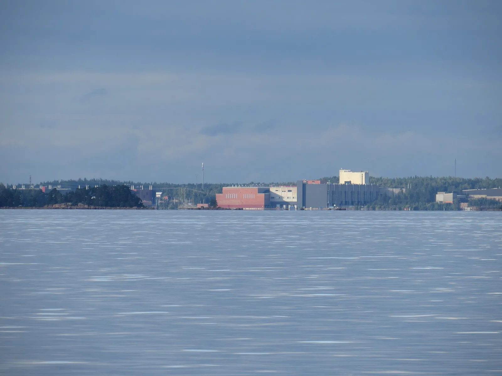 Google's data centre at the former Summa paper mill site in Hamina, Finland